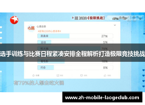 选手训练与比赛日程紧凑安排全程解析打造极限竞技挑战