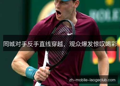 同城对手反手直线穿越，观众爆发惊叹喝彩